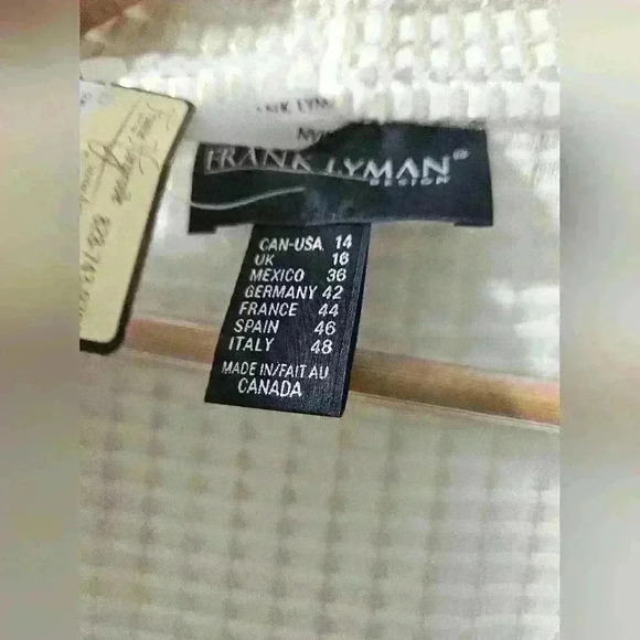 Nwt Frank Lyman Open Cardigan - Picture 4 of 6